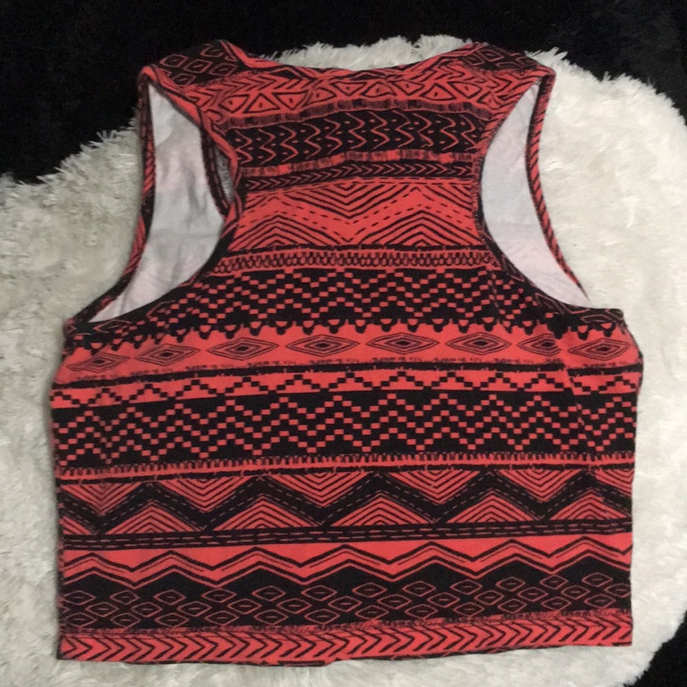 Red Crop Top - Picture 4 of 4